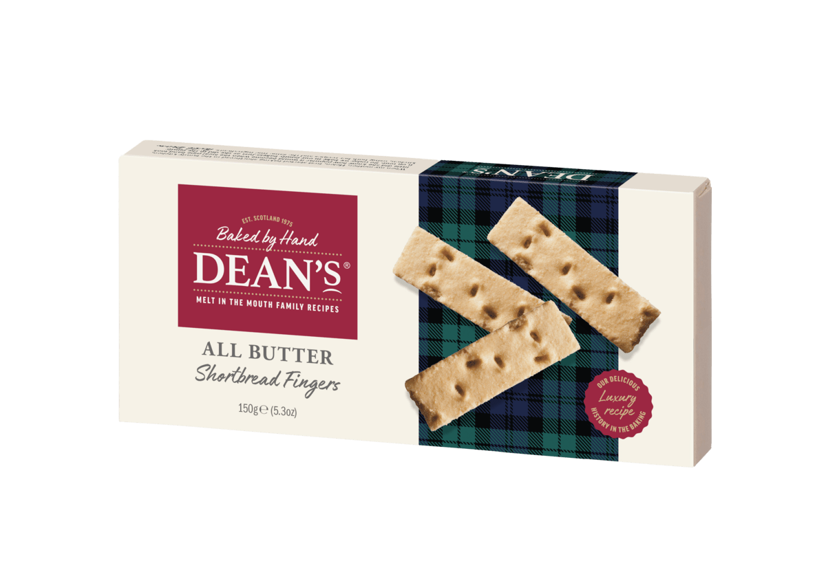 All Butter Shortbread Fingers 150g All Butter Shortbread Dean S Of Huntly Ltd