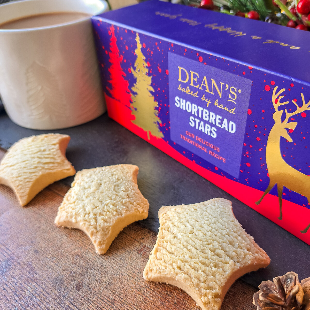 Shortbread Stars 140g Thumbnail