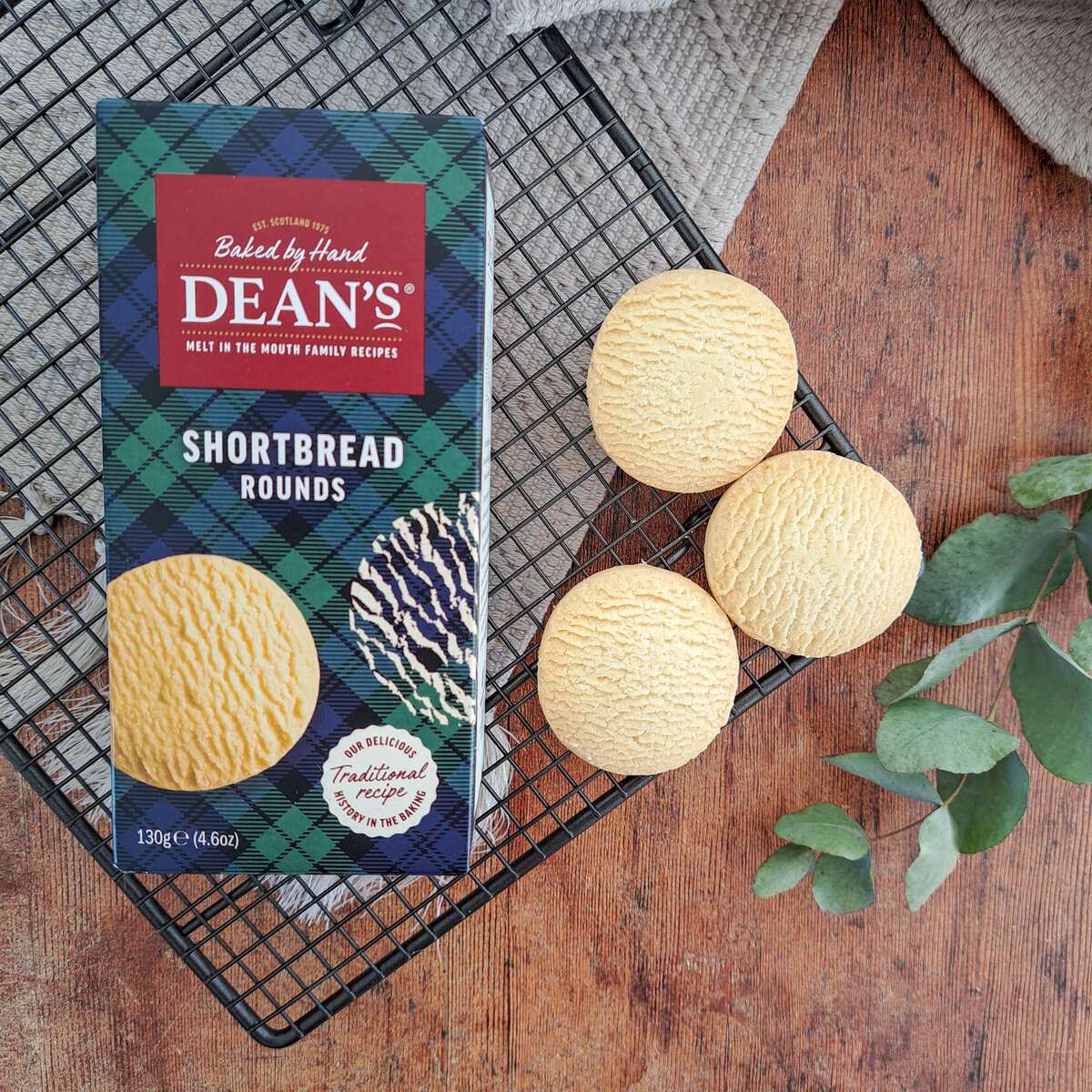 Traditional Shortbread Rounds - 2 for £4