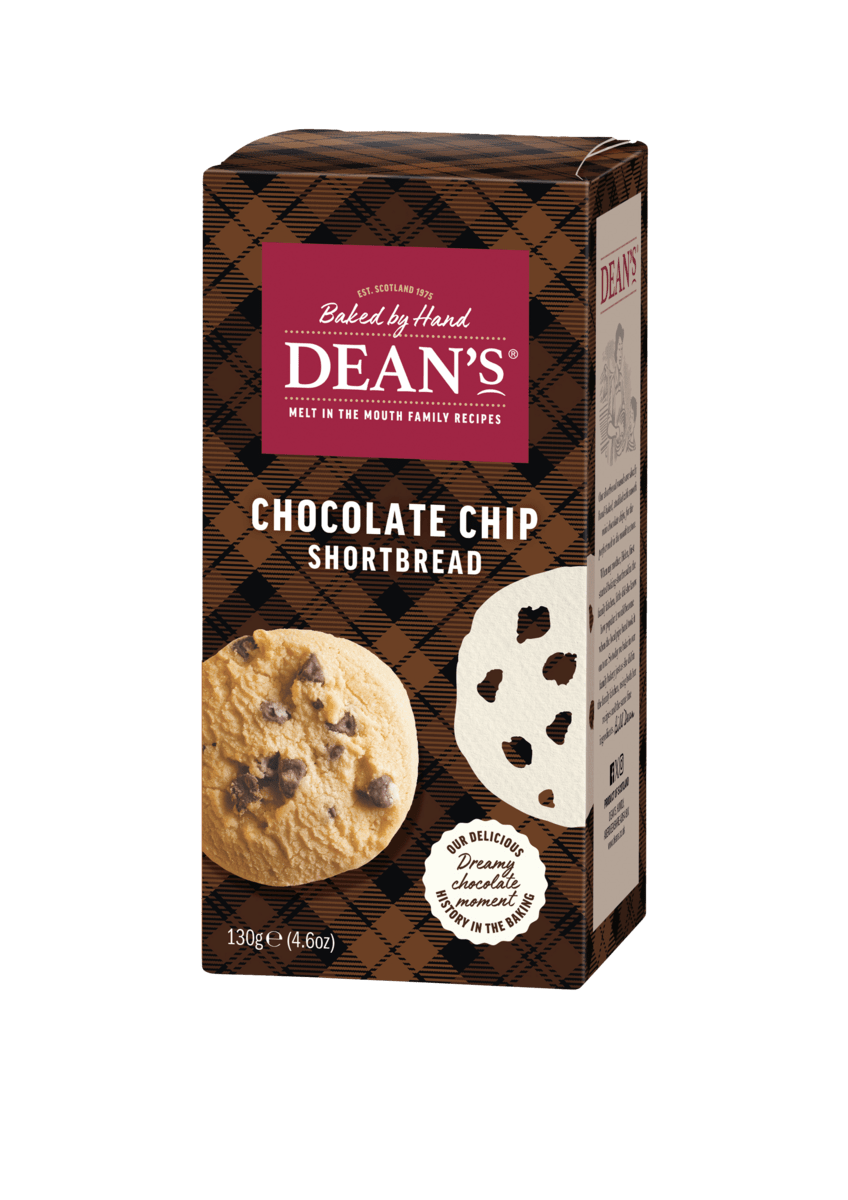 Chocolate Chip Shortbread Rounds 130g