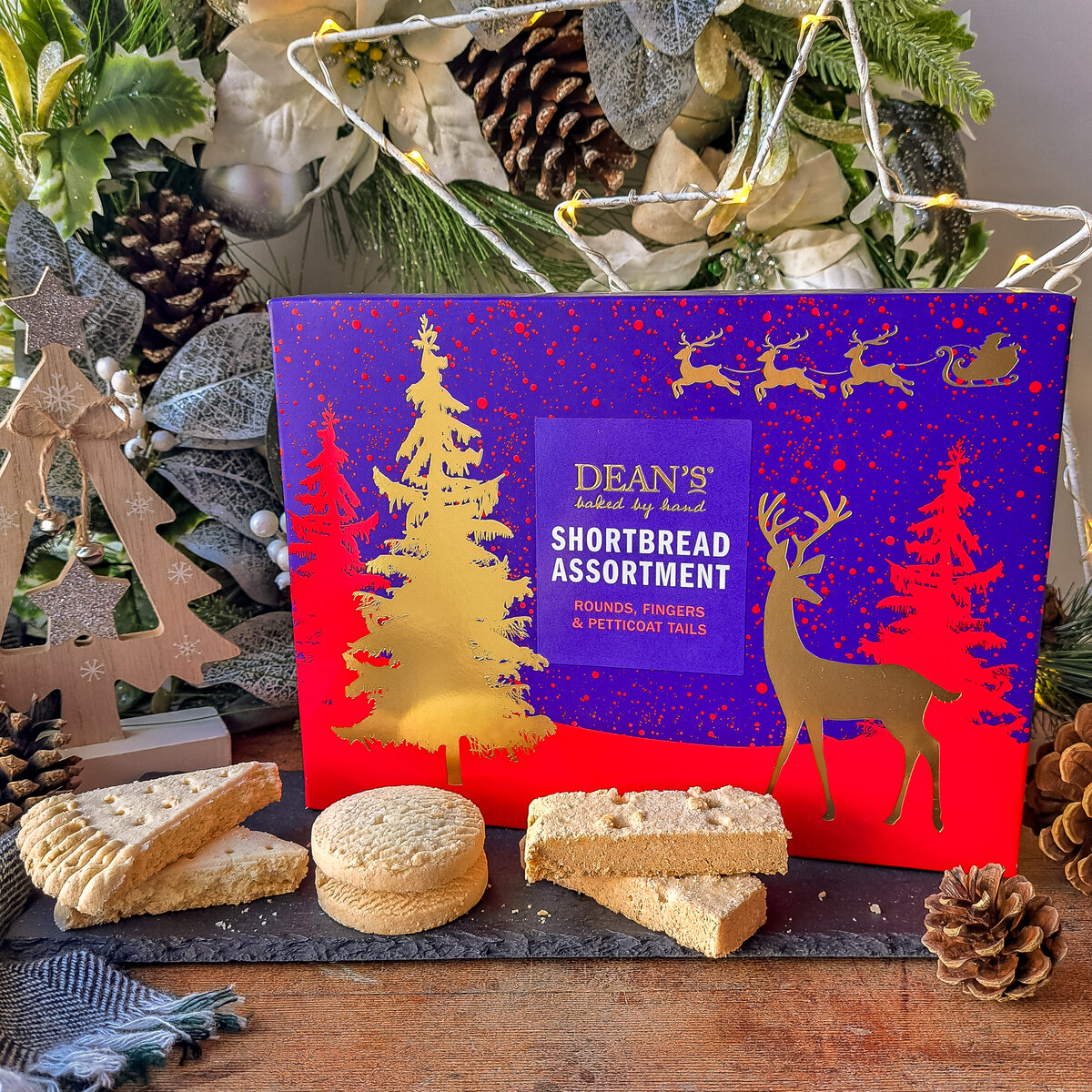 Christmas Shortbread Assortment 360g