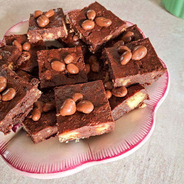 Chocolate Raisin Squares